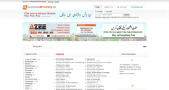 Desktop Screenshot of businessdirectory.pk