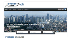 Desktop Screenshot of businessdirectory.ph